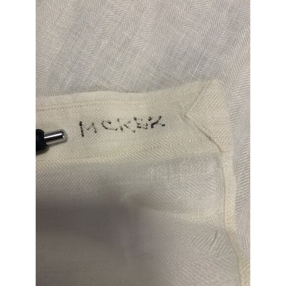 Ralph Lauren M Blake 100% Linen Lightweight Cream Button Down Shirt - Picture 9 of 9